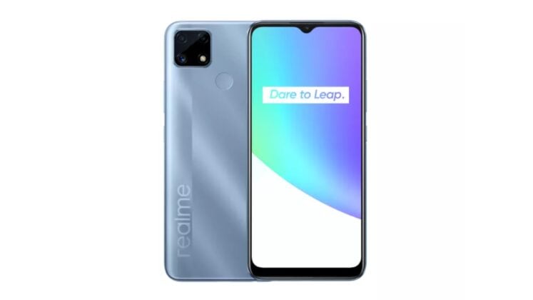 realme C25 Indonesia launch set for March 23, Design and key specs revealed by a retailer 3 realme C25 Water Blue Featured 01
