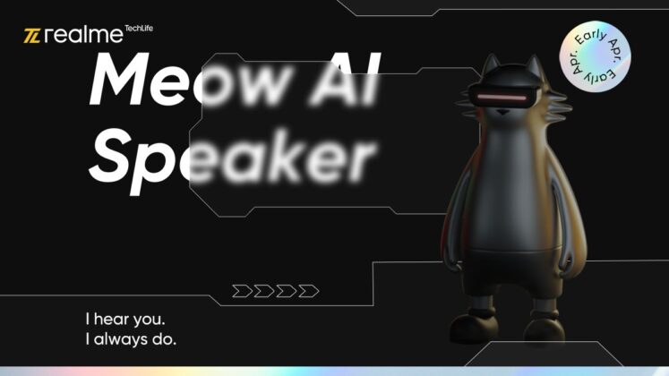 realme to launch MeowBook laptop, Meow AI speaker, and Meow VR glasses in early April 6