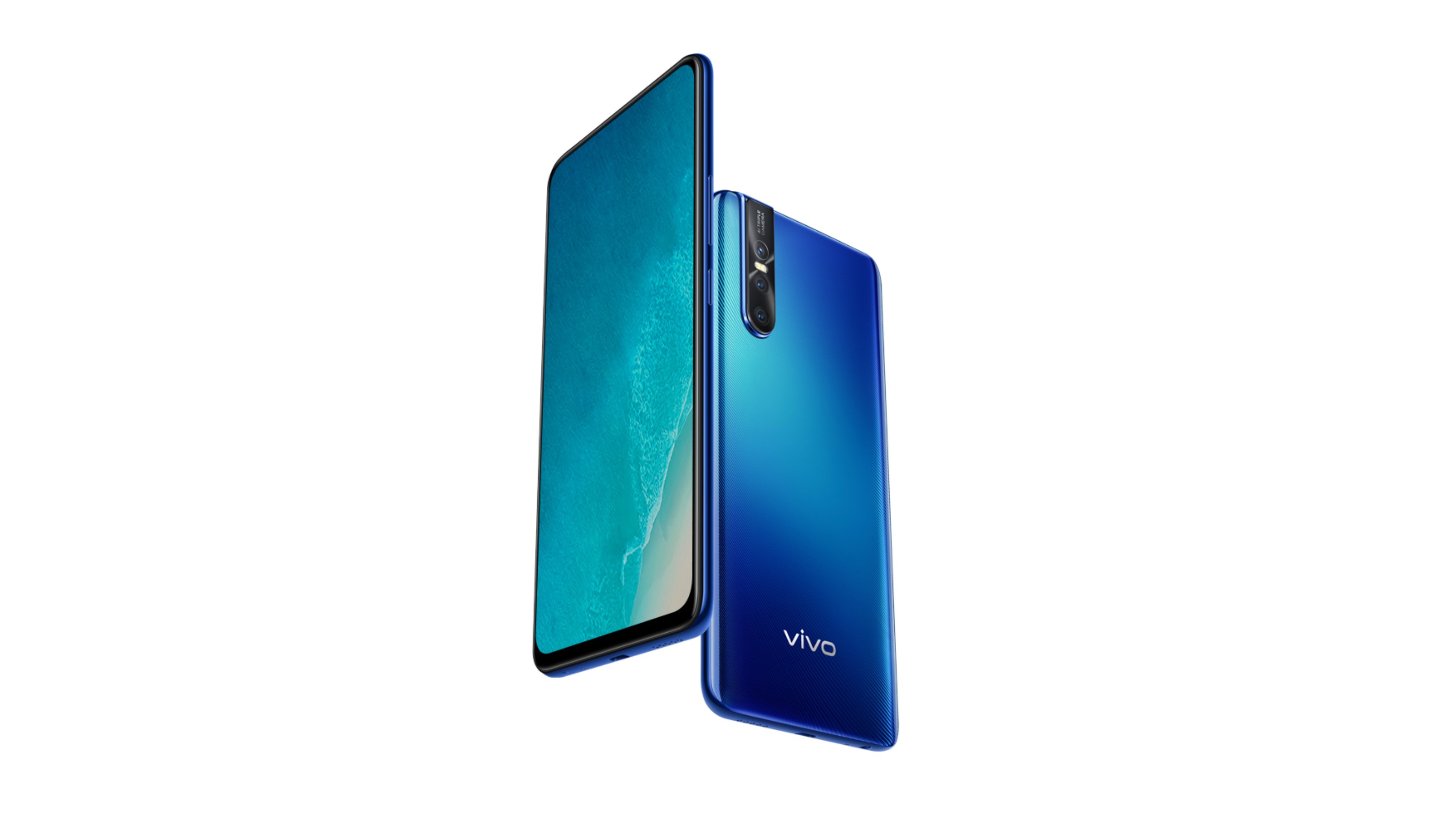 vivo V15 Pro Topaz Blue Featured