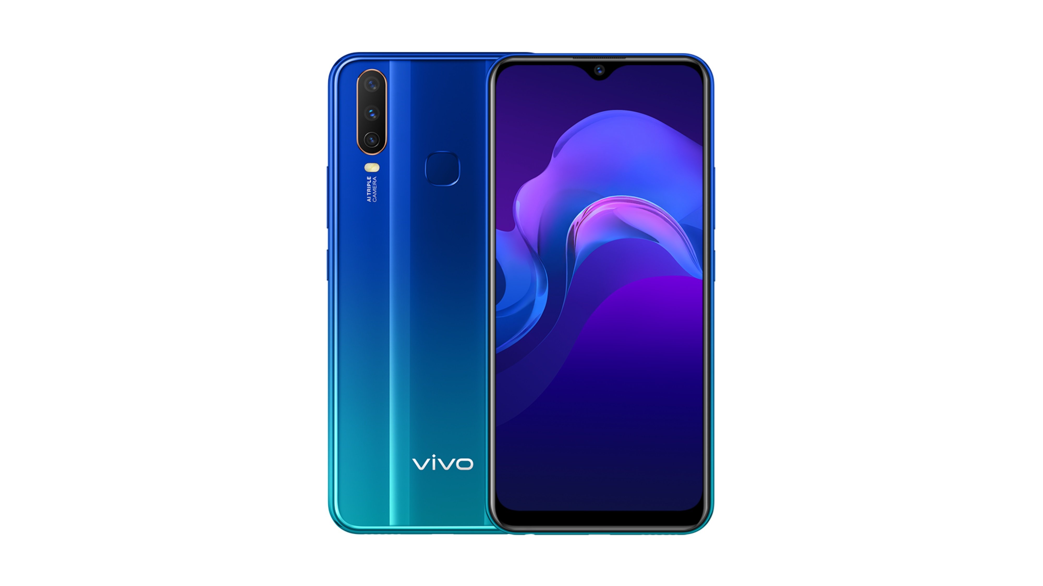 vivo Y12 Aqua Blue Featured