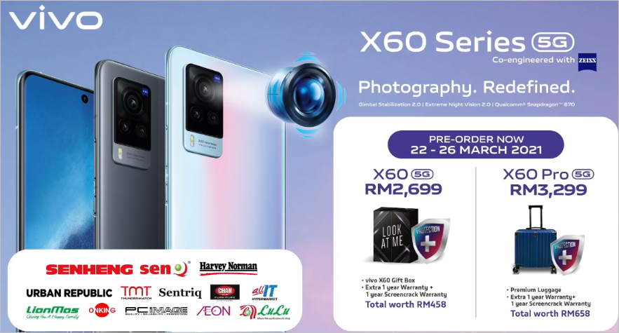 vivo x60 series price