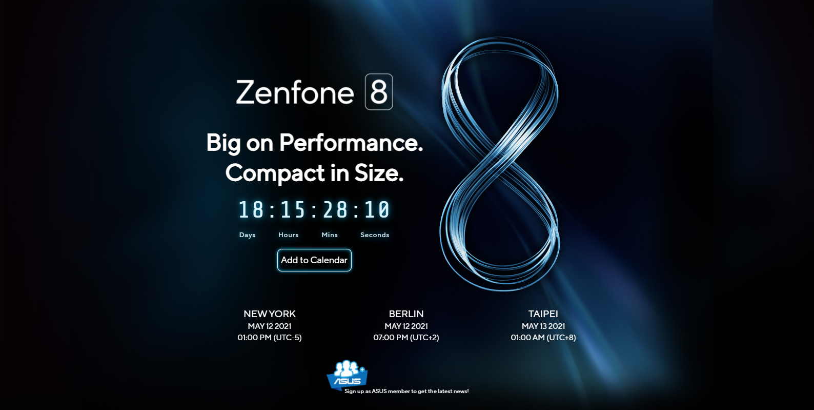 ASUS ZenFone 8 launch date