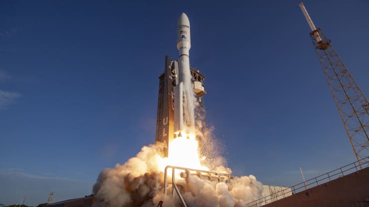 Amazon ULA Rocket Launch Render