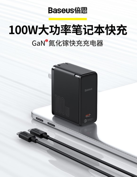 Baseus Gan Fast Charger 100W featured