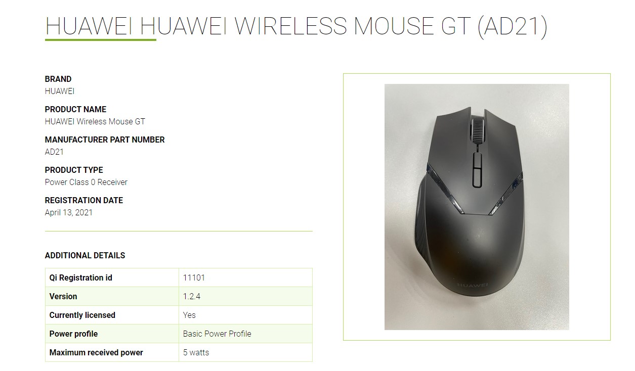 Huawei Wireless Mouse GT