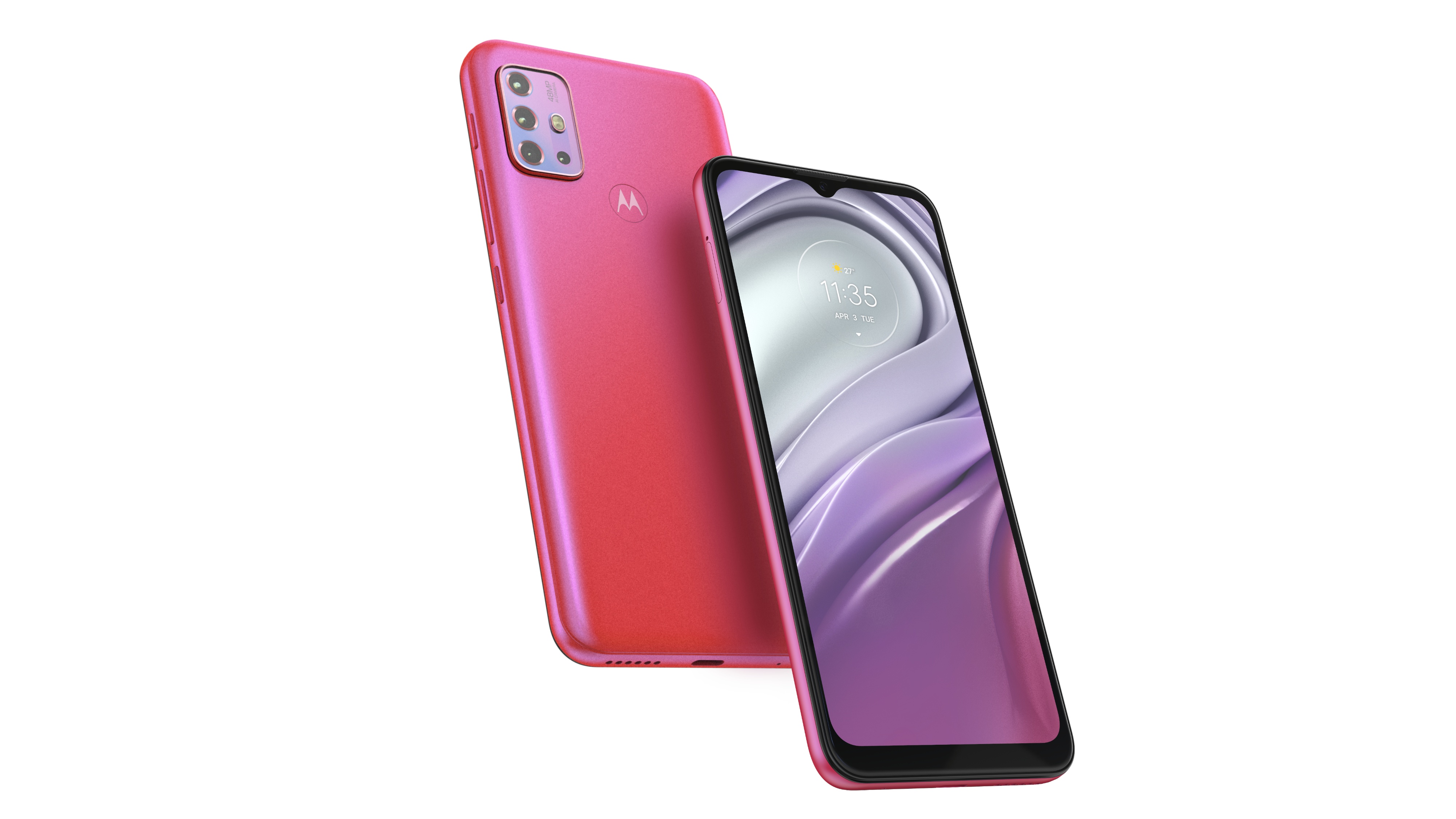 Motorola Moto G20 Flamingo Pink Featured