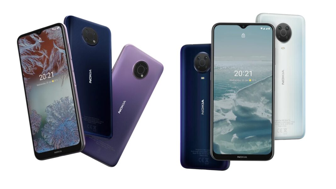 Nokia G10 dan G20.