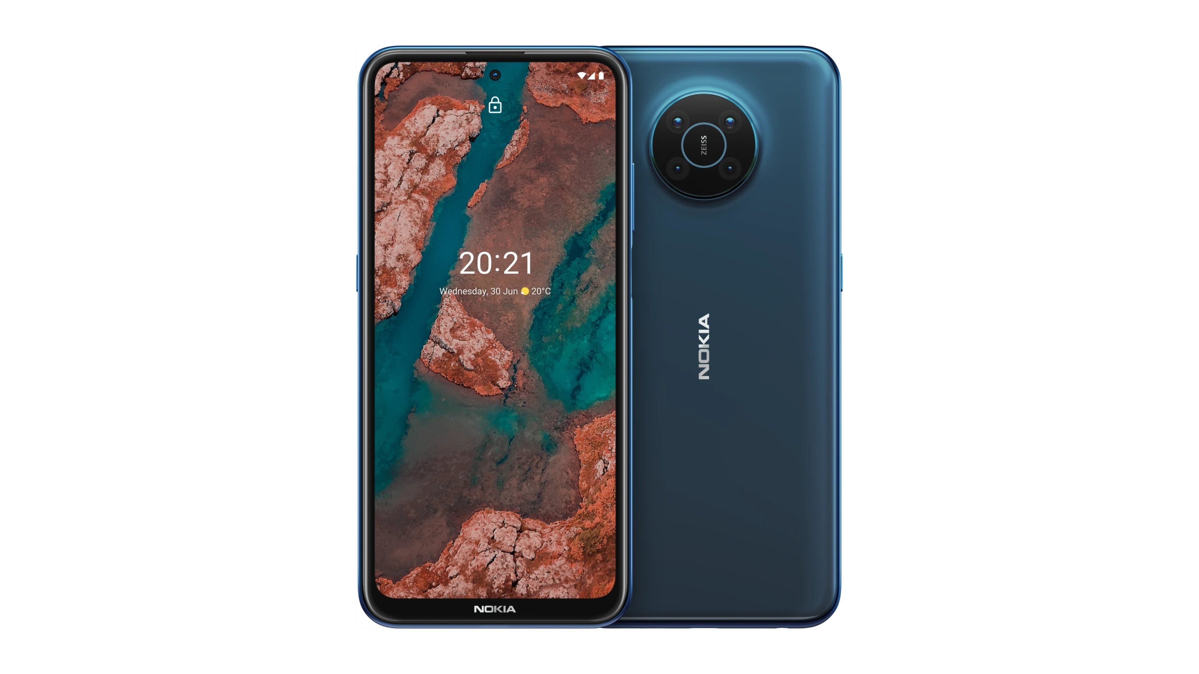 Nokia X20 Nordic Blue Featured