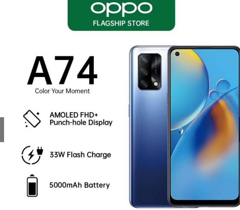 OPPO A74 and OPPO A74 5G get a quiet launch across Asian markets - Gizmochina