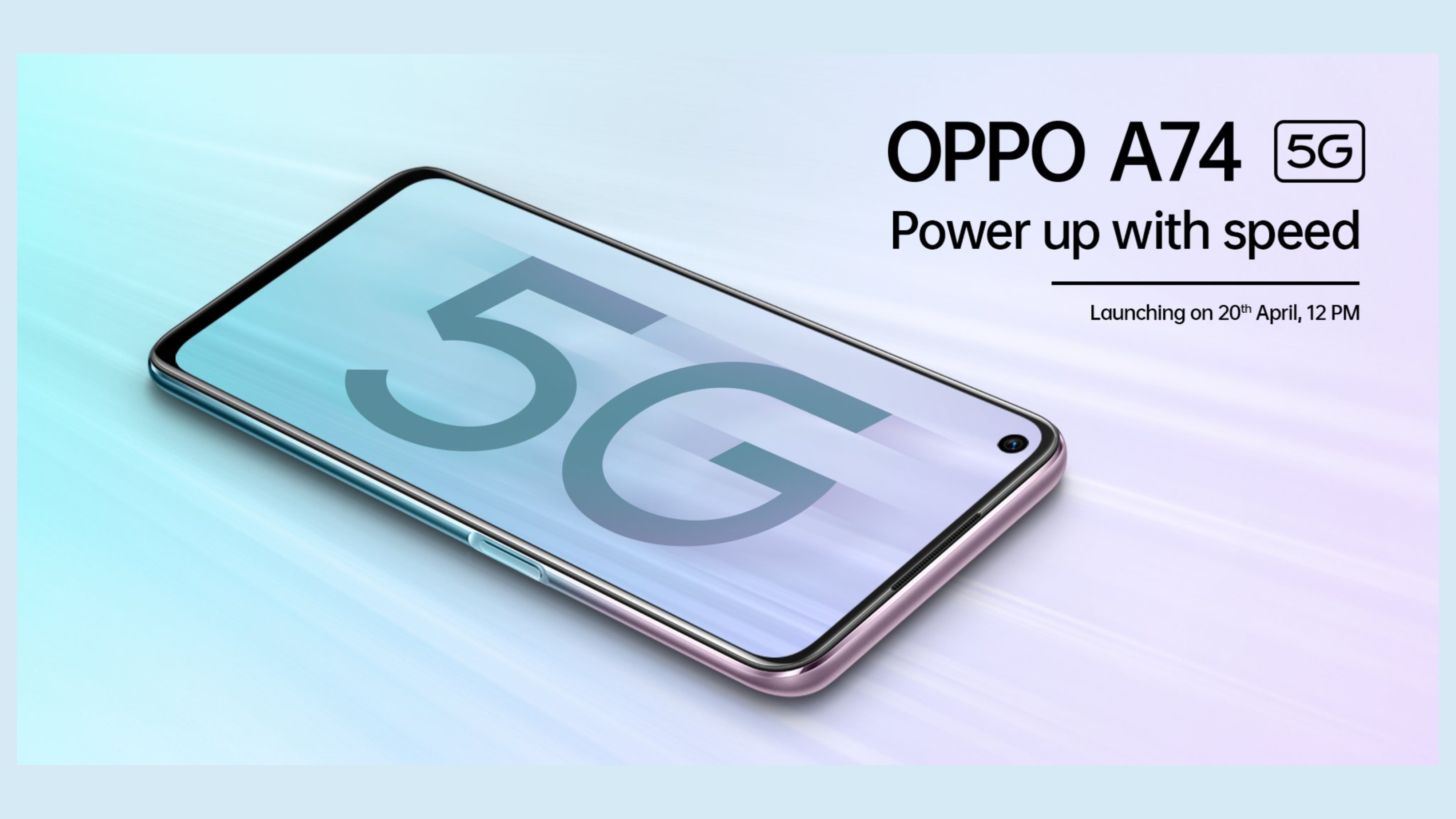 OPPO A74 5G India Teaser