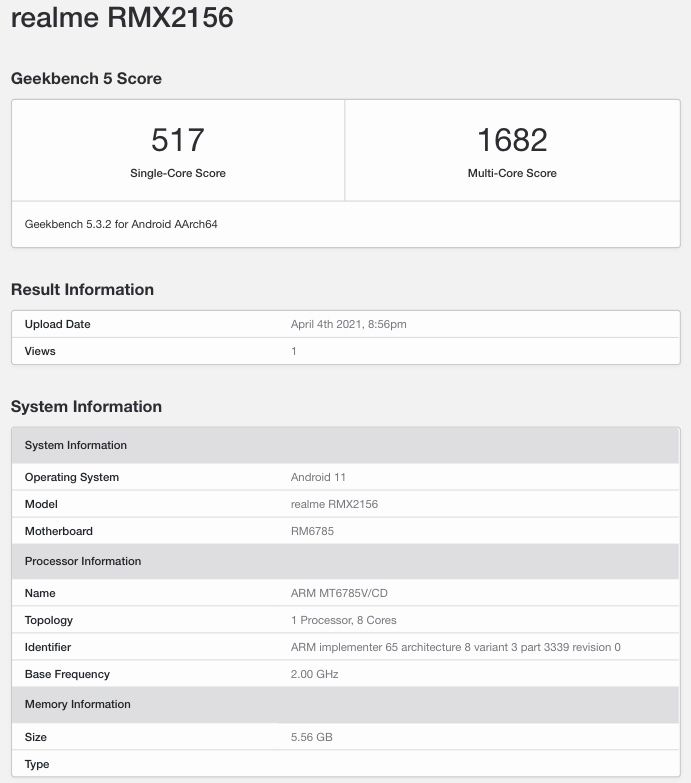 Realme-RMX2156-Geekbench