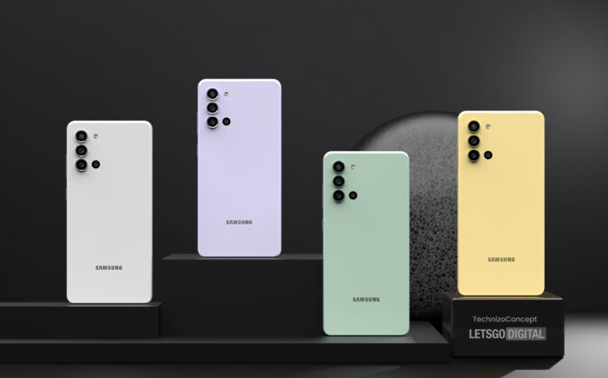 Samsung Galaxy A22 5G Concept Renders Featured 01