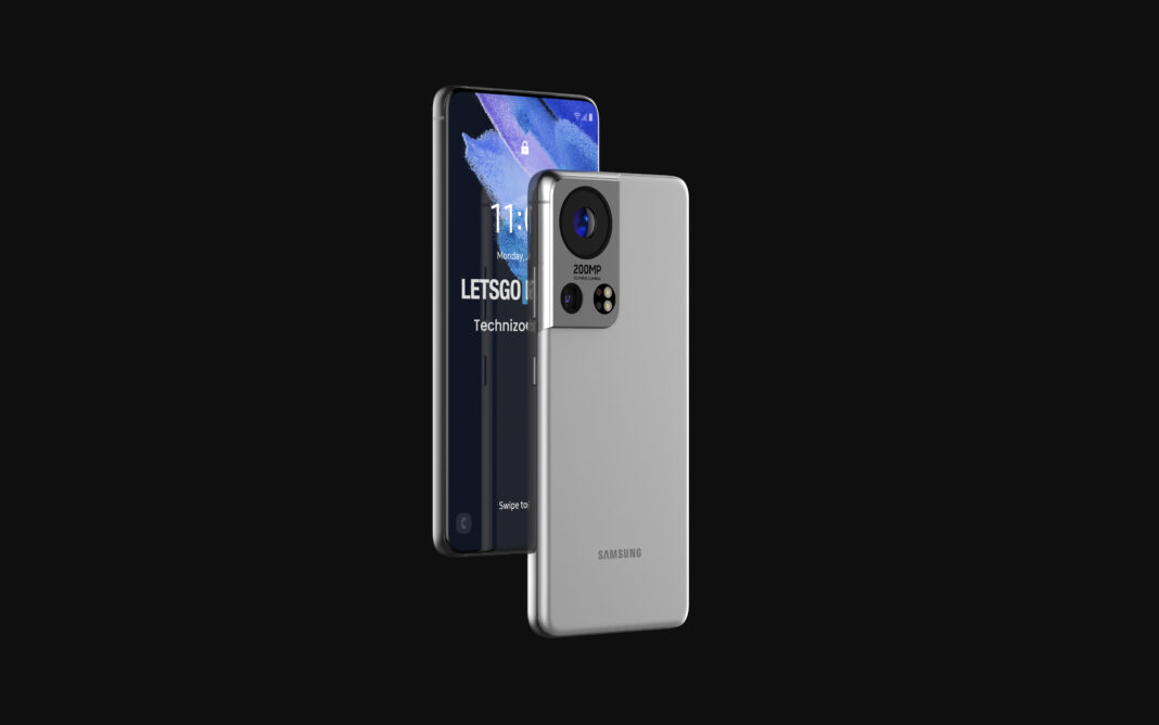 Samsung Galaxy S22 dengan sensor kamrea 200 MP.
