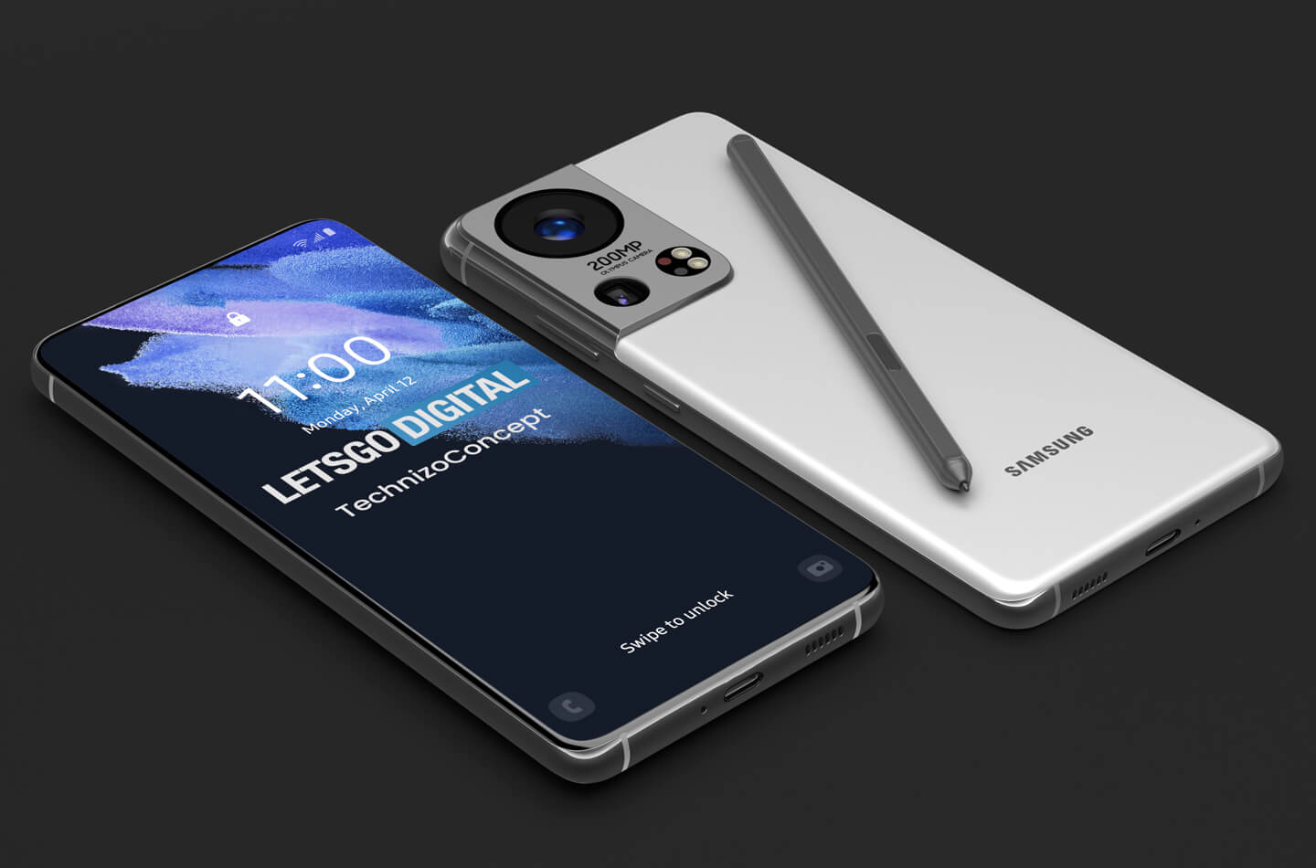 Samsung Galaxy S22 Concept Render