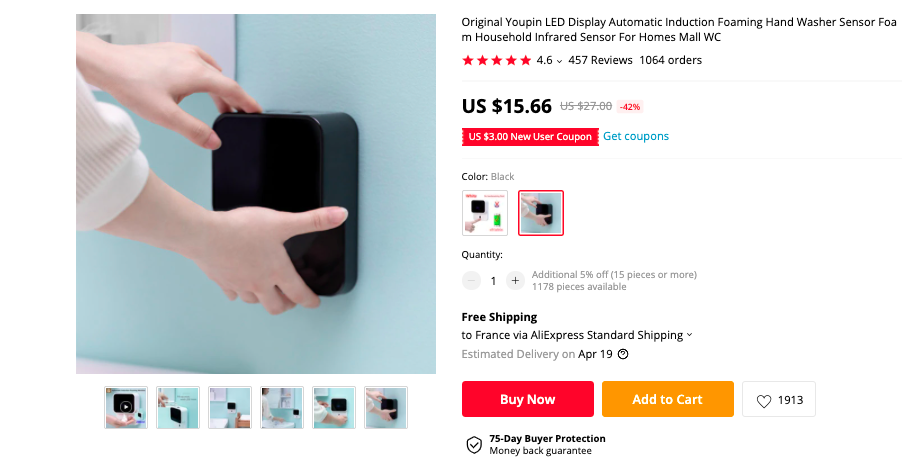 youpin auto foam dispenser