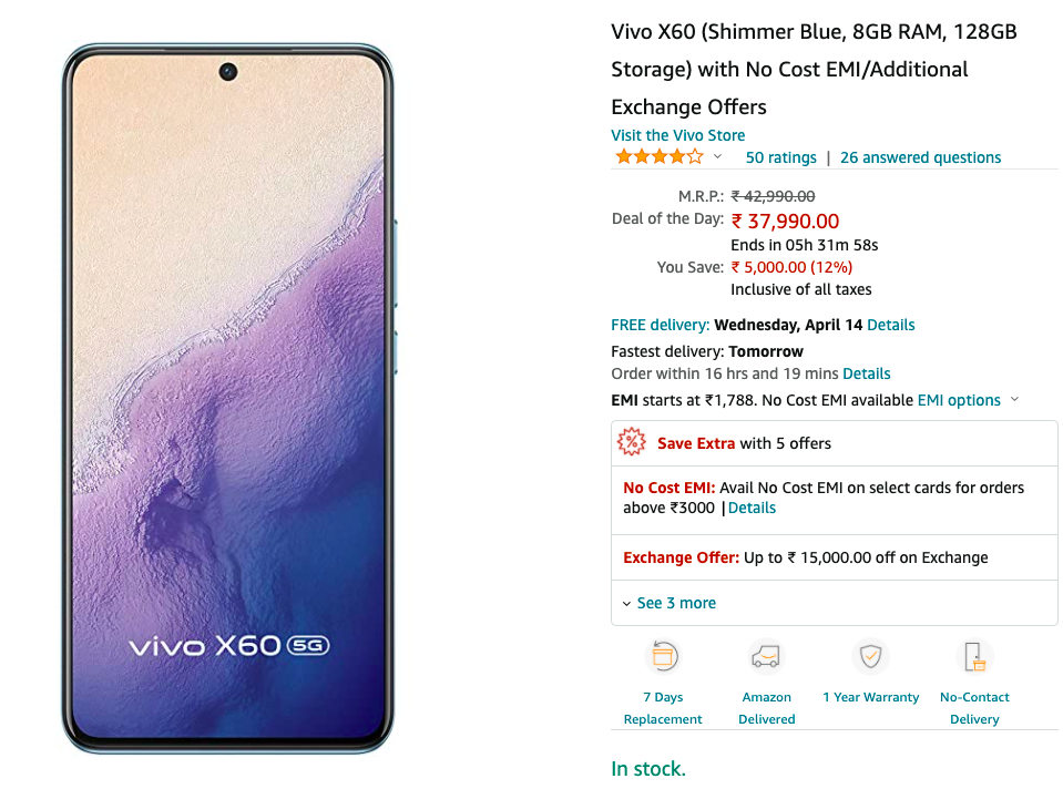 vivo x60