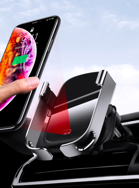 baseus 15W wireless car mount3