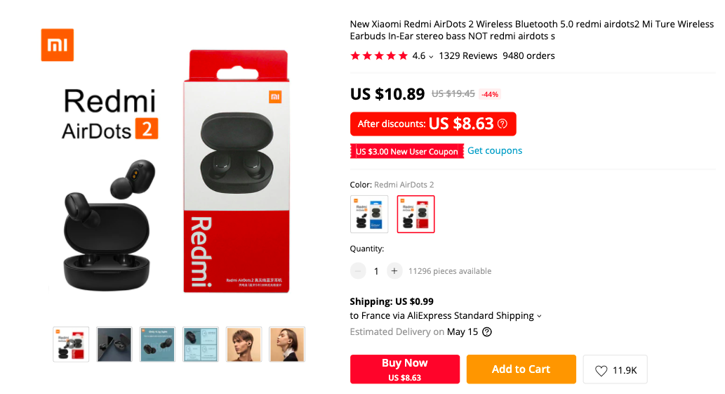 redmi airdots s and 2