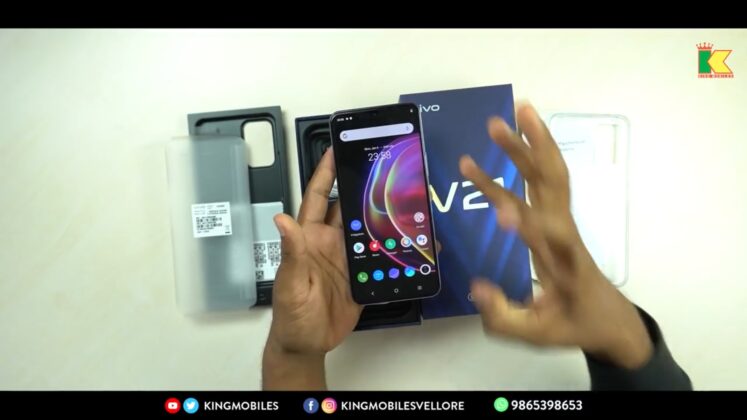 Vivo V21 5G unboxing video 1