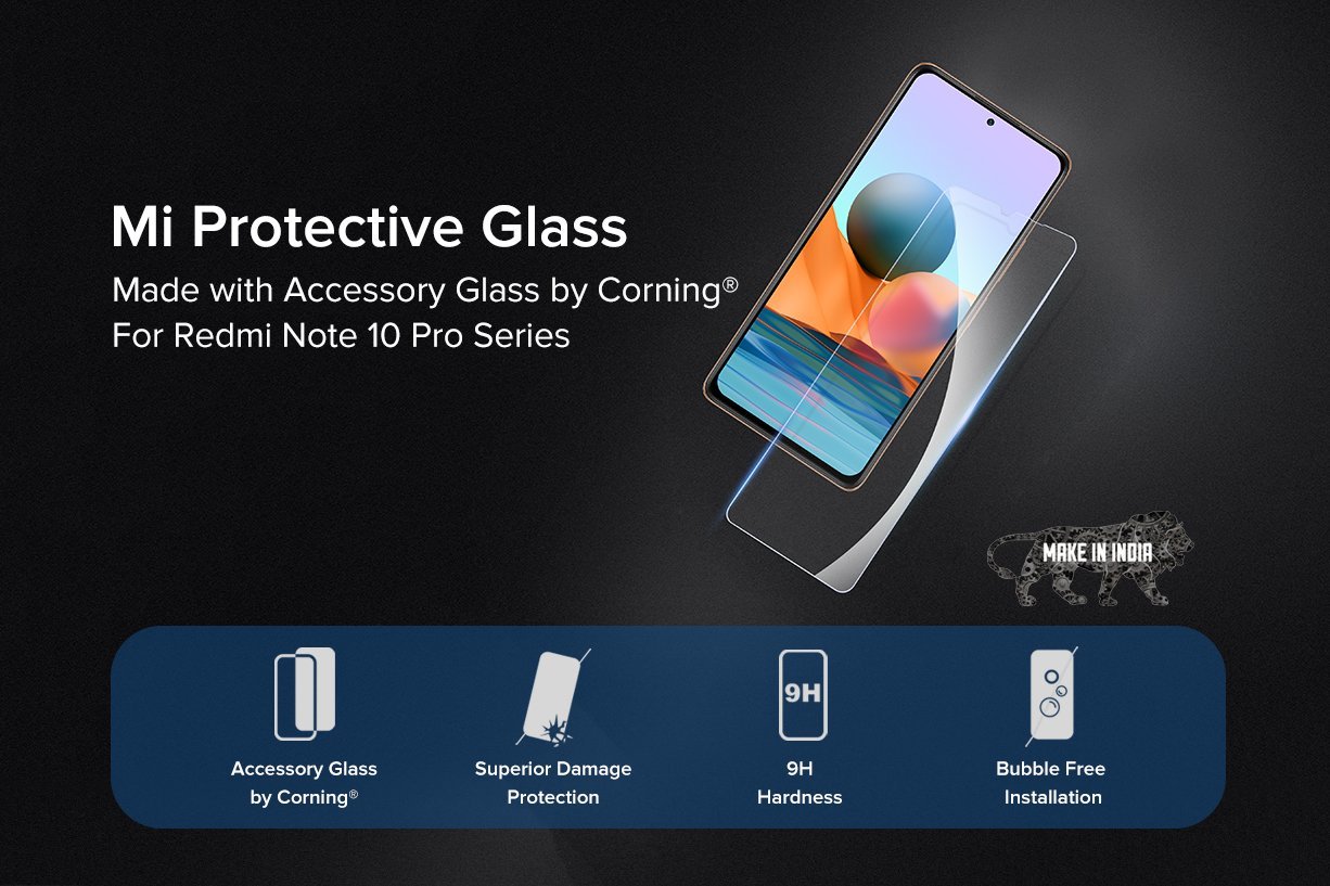 Xiaomi Mi Protective Glass For Redmi Note 10 Pro Max