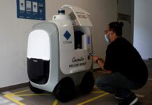 Meet Camello, a delivery robot that delivers groceries to homes in Singapore Delivery Robot