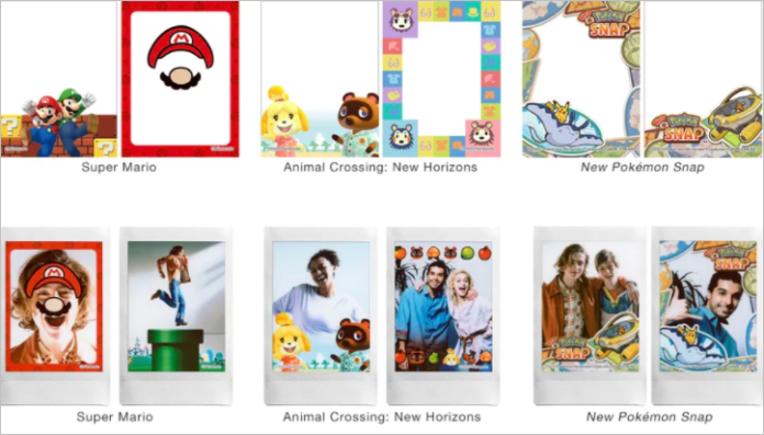 Fujifilm unveils the Nintendo Switch-themed Instax Mini Link photo