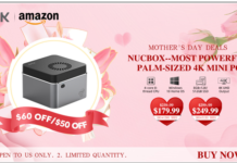 Great deals on NucBox and NucBox 2 Mini PCs on the eve of Mother’s Day sale