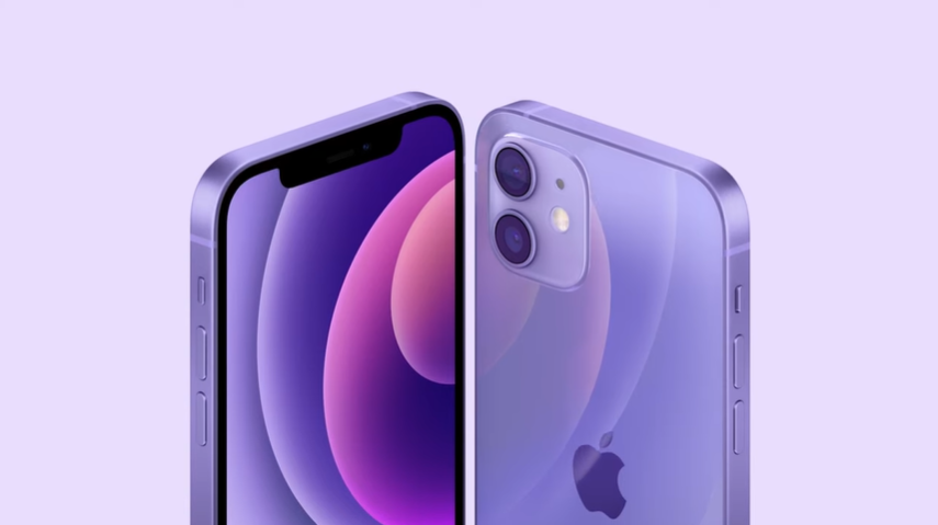 iPhone 12 purple