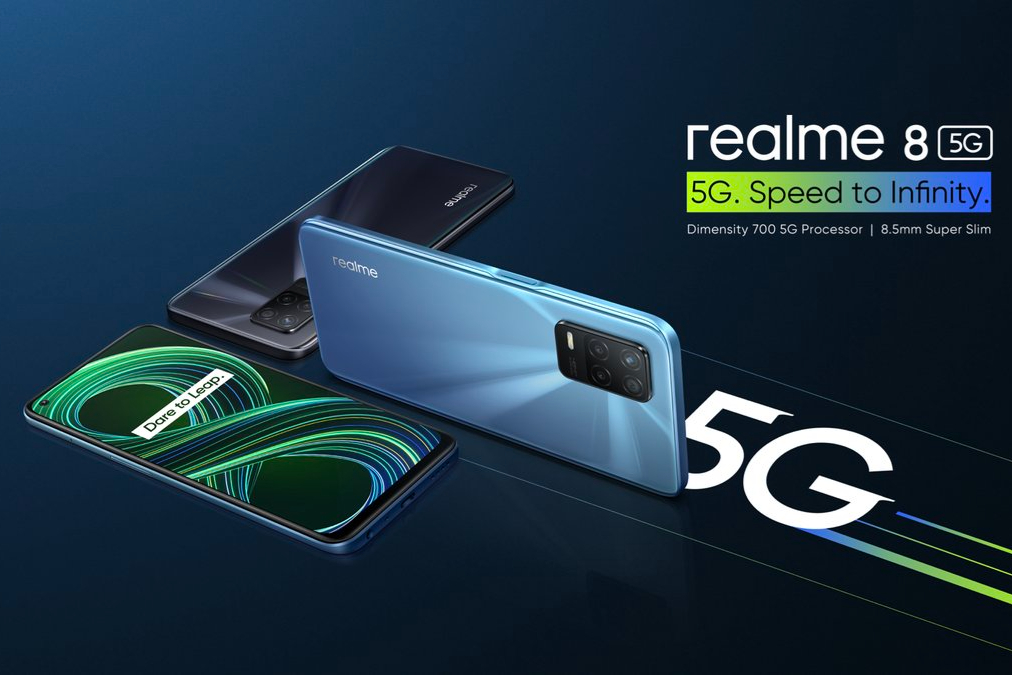 Realme 8 5G now comes with 64GB storage, priced at ₹13,999