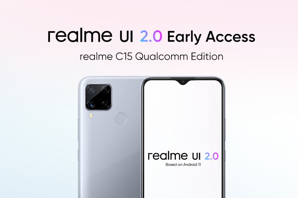 realme C15 Qualcomm Edition realme UI 2.0 Early Acess