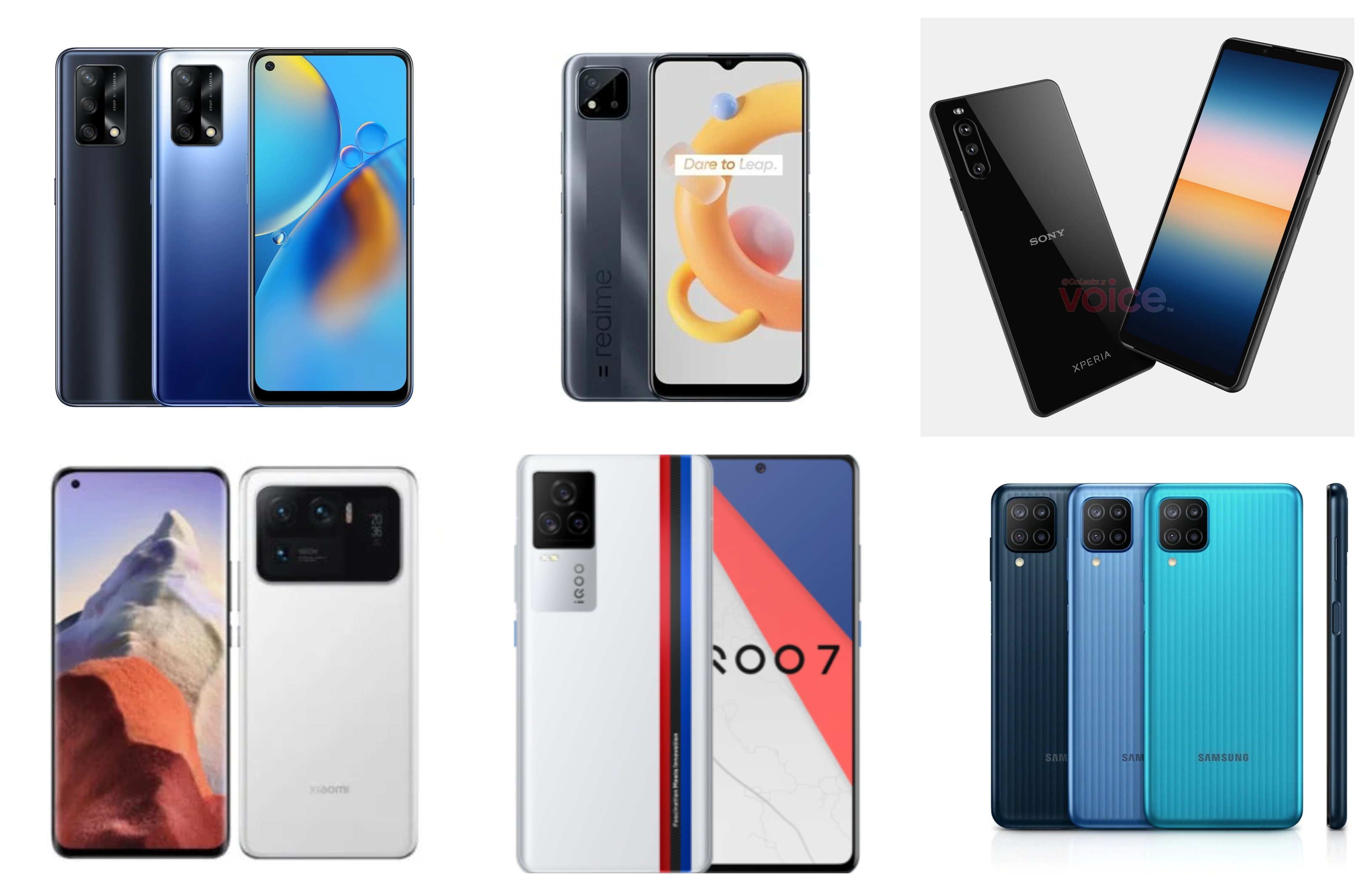 upcoming smartphones april 2021