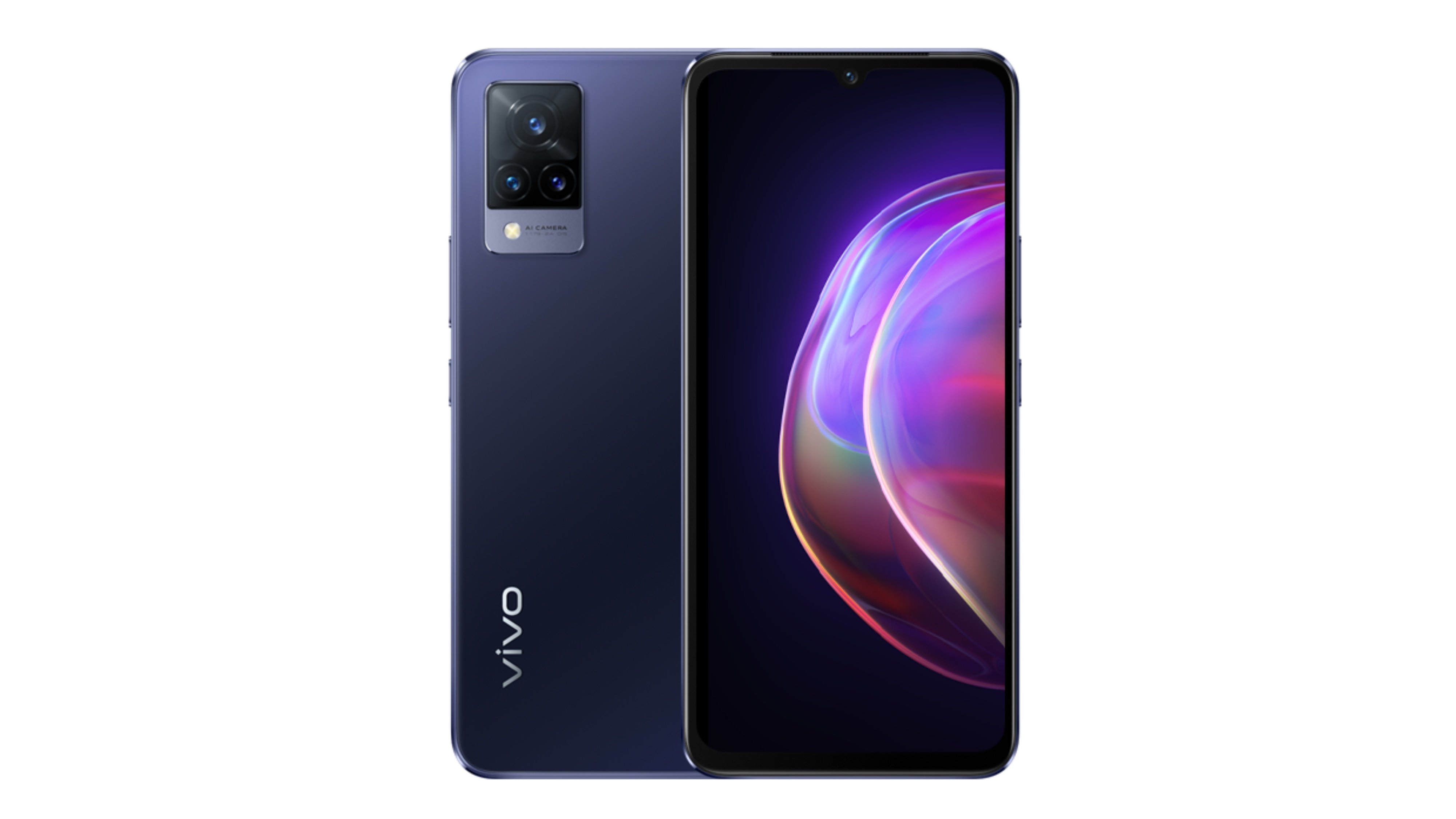 vivo V21 5G Dusk Blue Featured