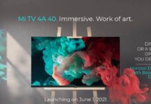 Xiaomi to launch the Mi TV 4A 40 Horizon Edition on June 1 Xiaomi