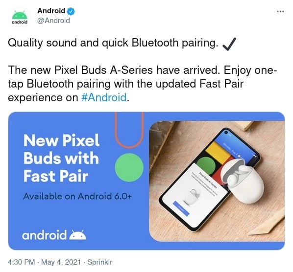 Serie A de Google Pixel Buds