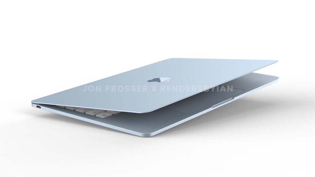 MacBook Air 2021 render
