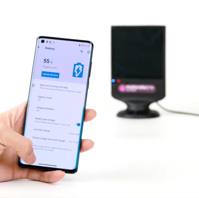 Motorola One Hyper True Wireless Charging