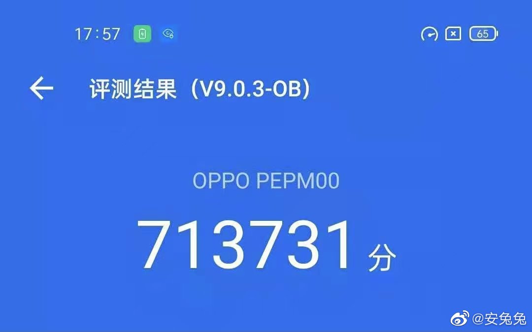 OPPO Reno6 Pro (PEPM00) at AnTuTu