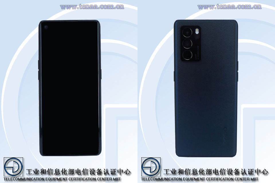 OPPO Reno6 Pro TENAA