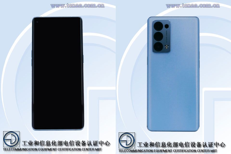 OPPO Reno6 Pro+ TENAA