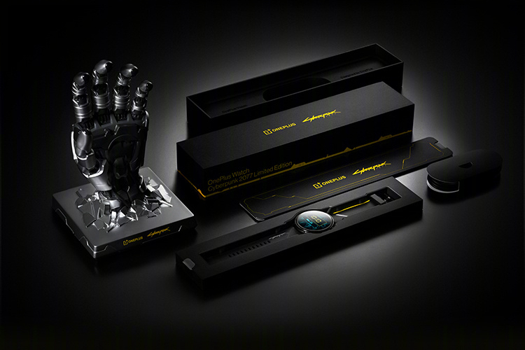 OnePlus Watch Cyberpunk 2077 Limited Edition Box Content