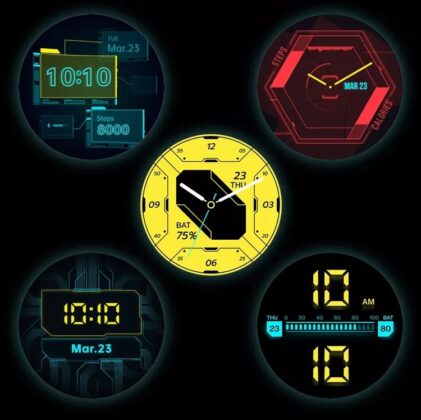 OnePlus Watch Cyberpunk 2077 Limited Edition Watch Faces