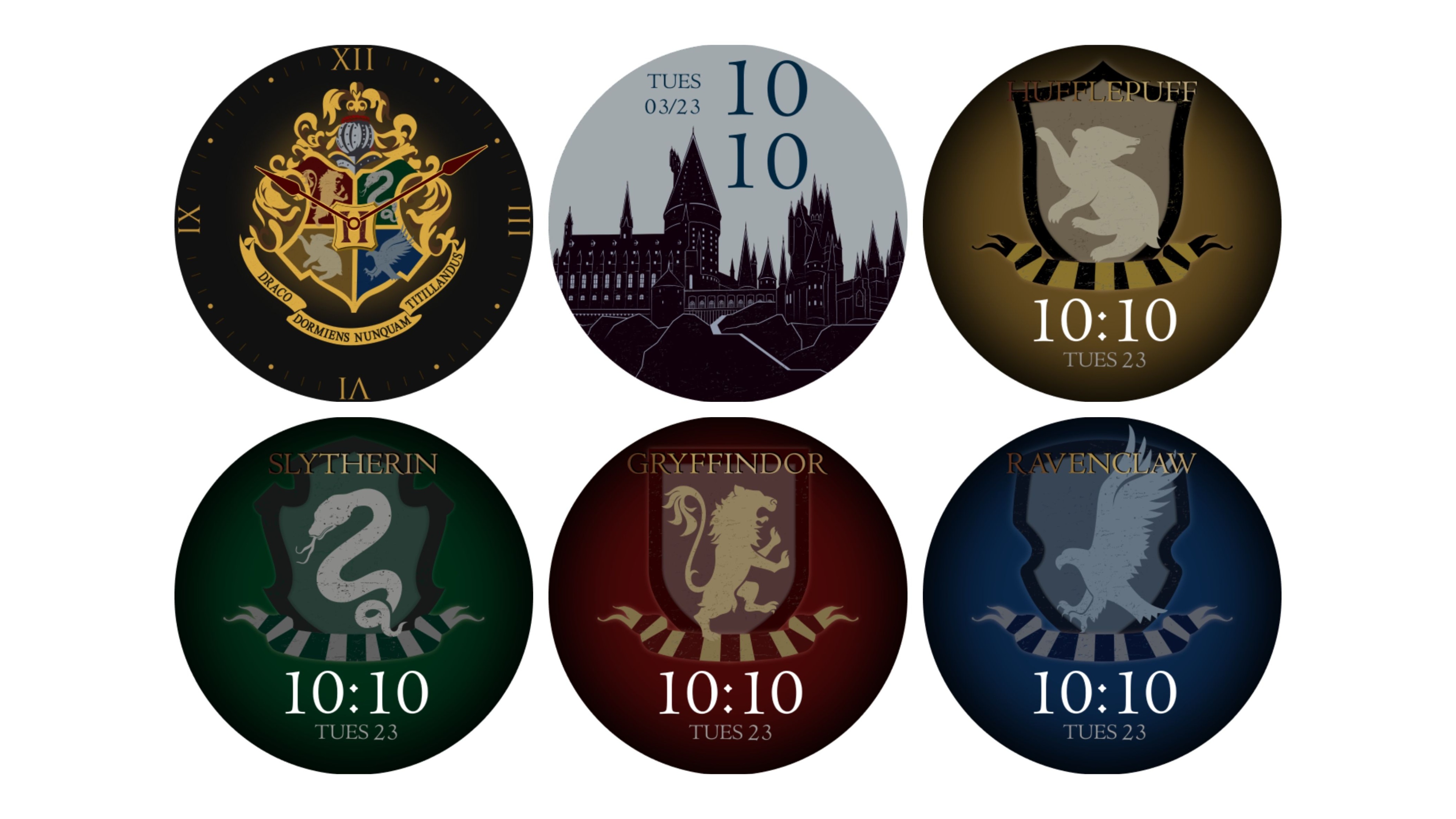 Циферблаты OnePlus Watch Harry Potter Limited Edition