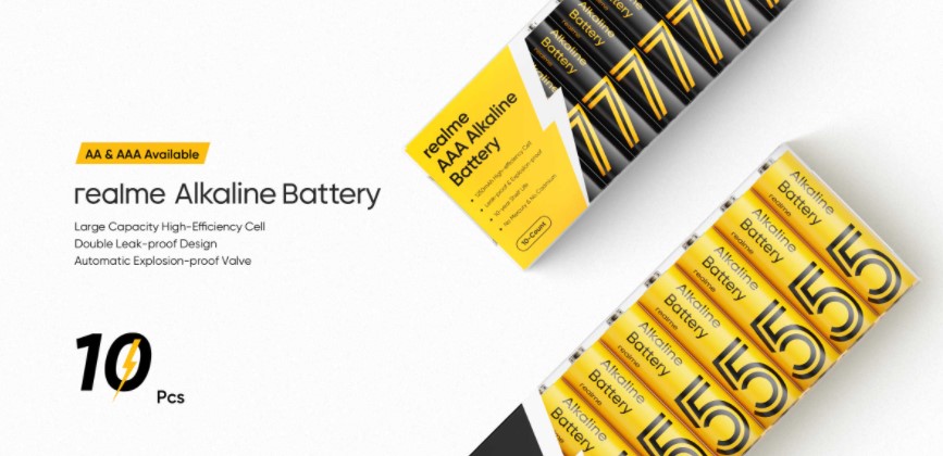 Realme Alkaline Battery featured
