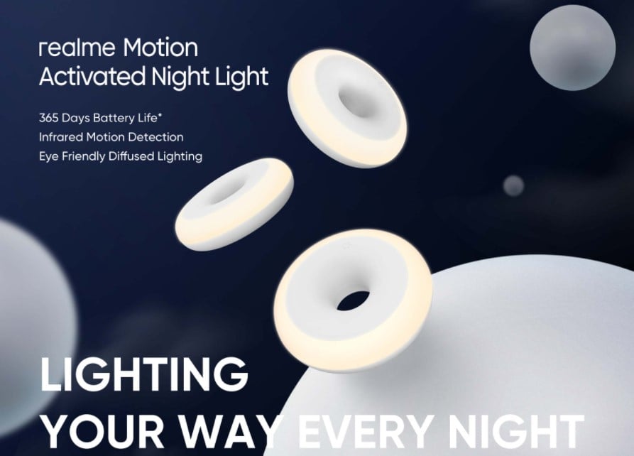 Realme Motion Activated Night Light featured