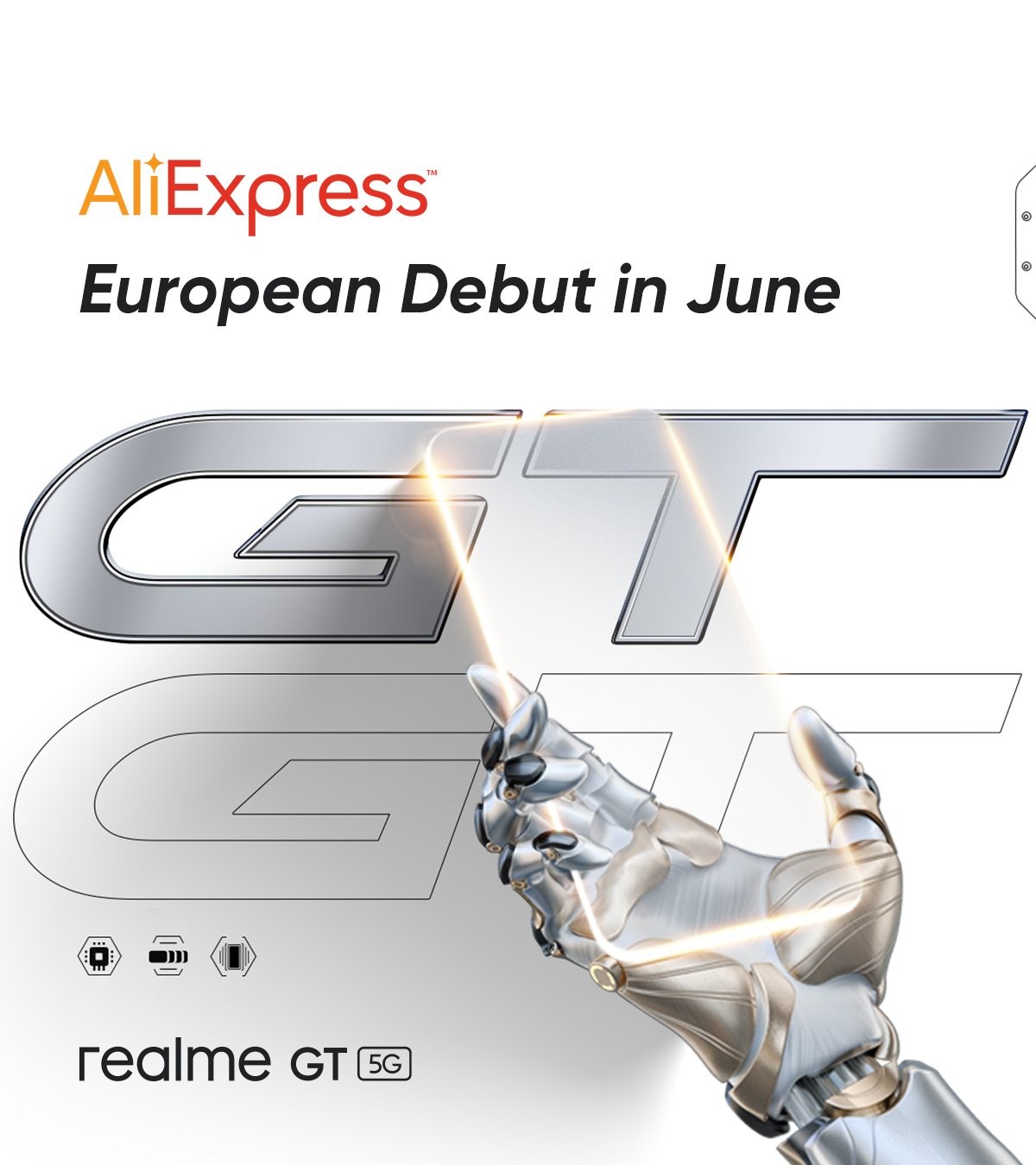 Realme GT 5G launching in June in Europe