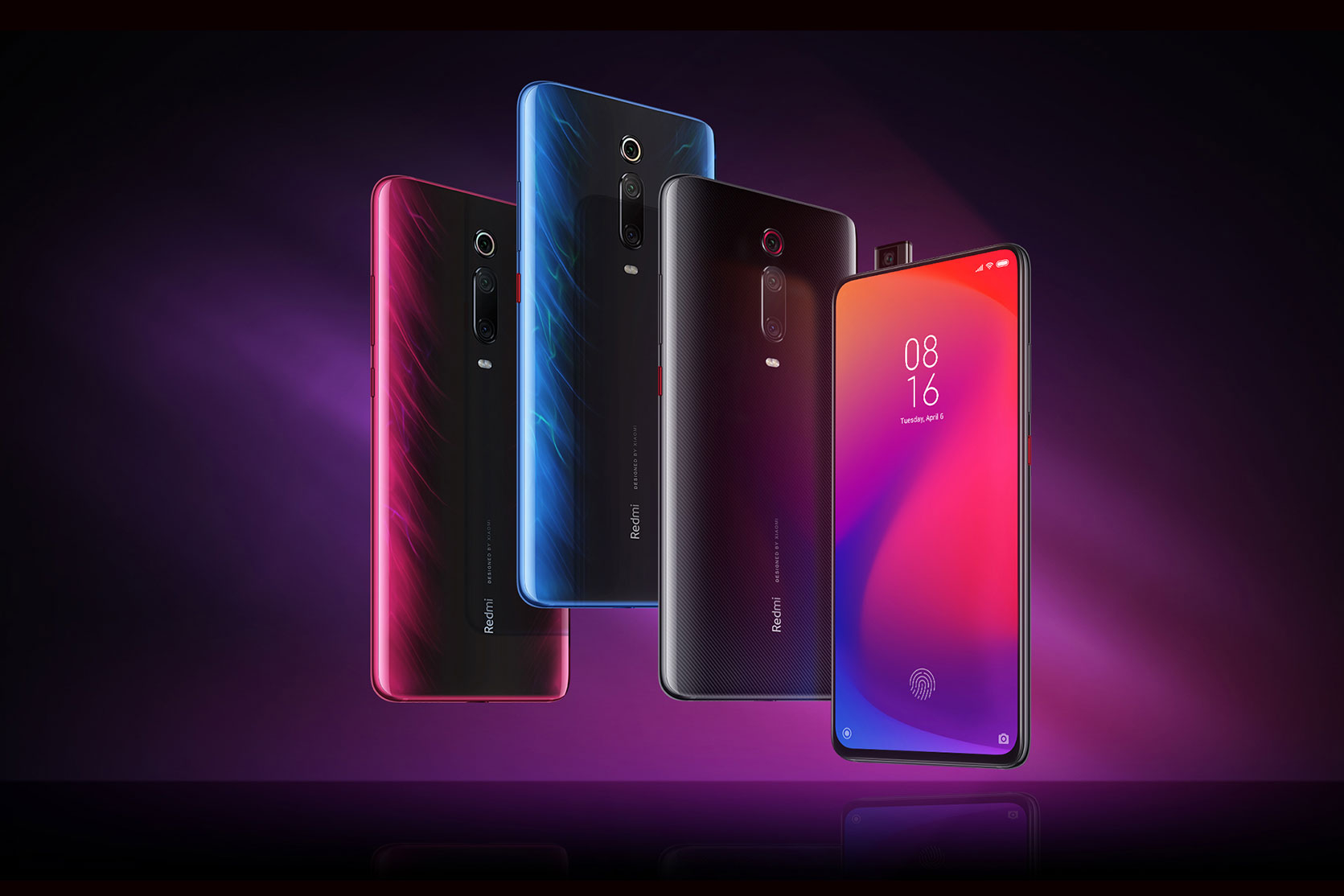 Redmi K20 Colors Featured