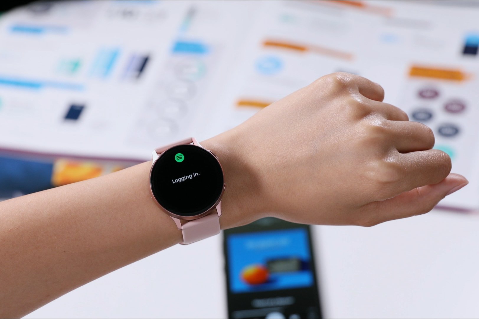 New Samsung Galaxy Watch Active4 leak tips 5nm chip, narrow bezels 