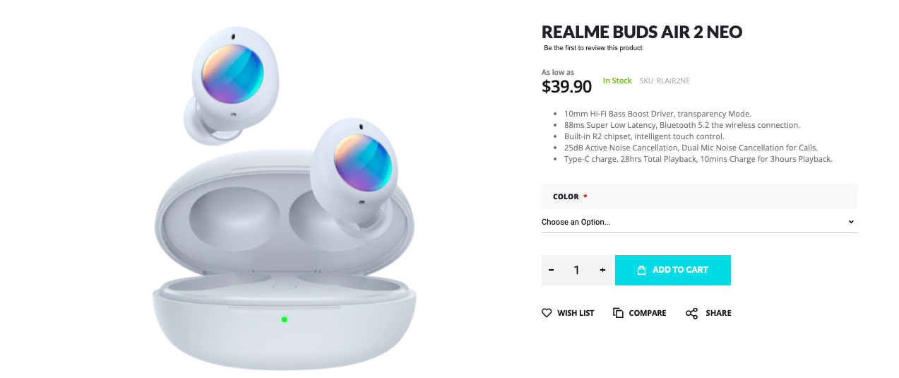 Realme Buds Air 2 neo