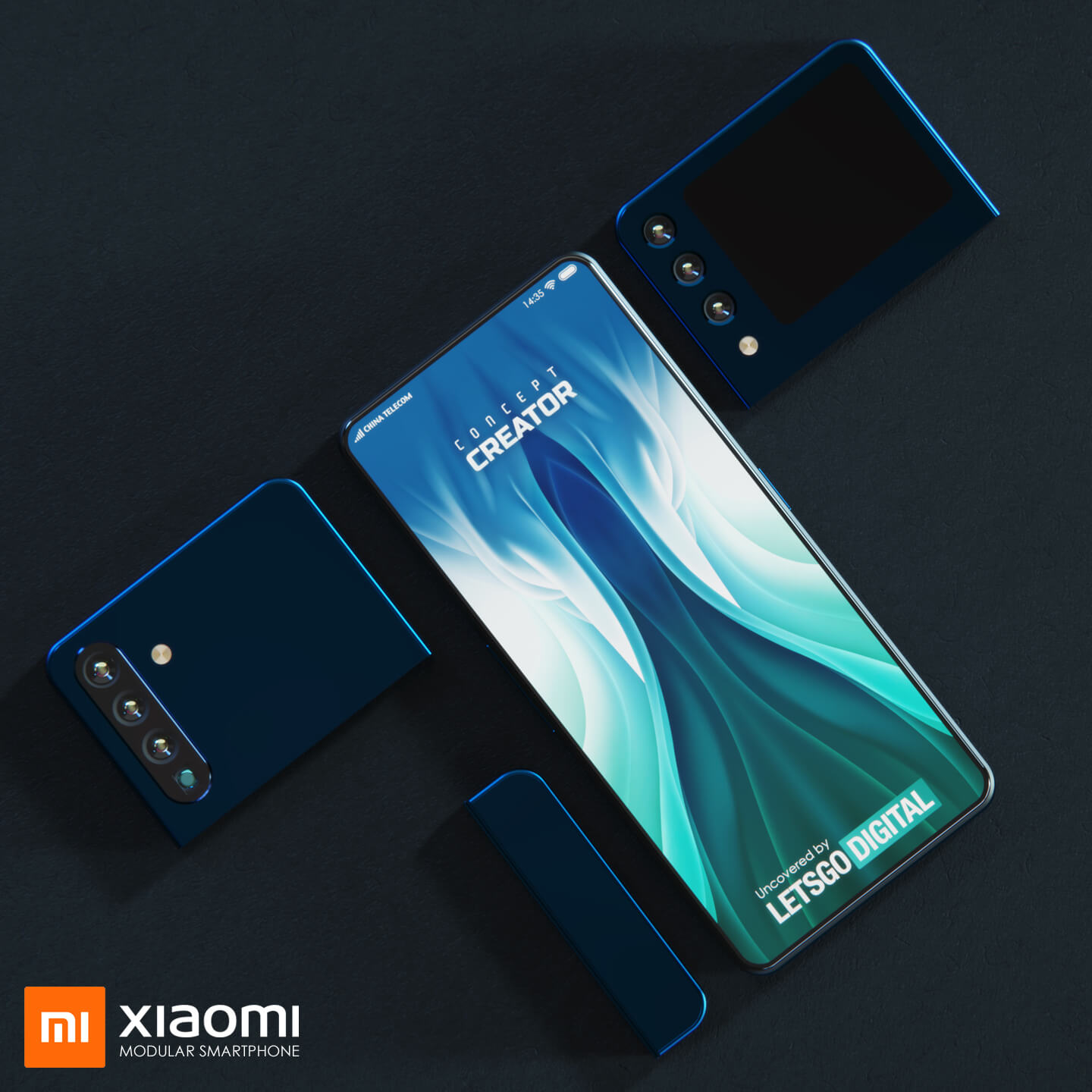 Xiaomi Modular Smartphone Design