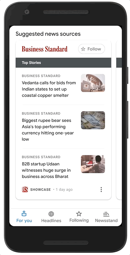 Google Join Hands with 30 Publishers to Launch News Showcase in India